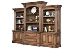 Amish Caldwell Solid Hardwood 3-Piece Hutch