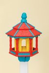 Recycled Plastic Small Hexagon Bird Feeder