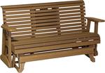 LuxCraft 5' Plain Poly Glider Bench