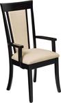 Jamestown Upholstered Arm Chair with High Back