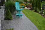 Poly Adirondack Swivel Bar Chair