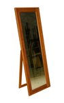 Outlet: Cherry Wood Full Length Floor Mirror In-Stock