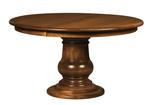 Amish Huntersville Single Pedestal Dining Table