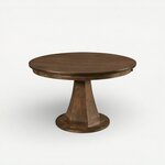 Amish Alstead Modern Round Dining Table