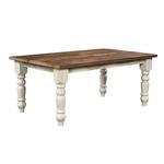 Reclaimed Barnwood Farmhouse Solid Top Dining Table