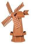 Poly Decorative Garden Windmill - Medium