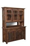 Amish Bristol Reclaimed Barnwood Hutch