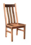 Amish Reclaimed Barnwood Branson Dining Chair