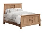 Amish Noah Solid Wood Mission Panel Bed