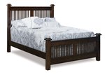Amish American Mission Slat Bed