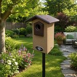 Amish Made Poly Bluebird House - Sparrow Resistant