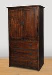 Ruff Sawn Cheyenne Rustic Armoire