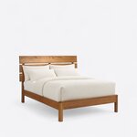 Amish Mars Modern Heritage Horizontal Slat Bed