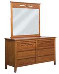 Whitehaven 6-Drawer Dresser with Optional Mirror