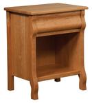 Omega 1-Drawer Open Night Stand