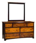 Alvarado 7-Drawer Dresser with Optional Mirror
