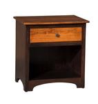 Alvarado 1-Drawer Open Nightstand