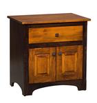 Alvarado 1-Drawer 2-Door Nightstand