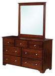 Talcott 7-Drawer Dresser with Optional Mirror
