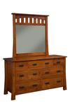 Dupont 7-Drawer Dresser with Optional Mirror