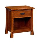 Dupont 1-Drawer Open Nightstand