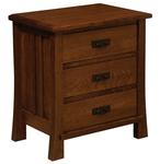 Dupont 3-Drawer Nightstand