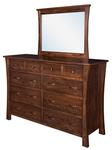 Portmagee 8-Drawer Dresser with Optional Mirror