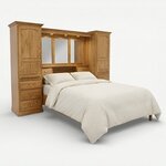 Amish Country Pier Wall Bed Unit