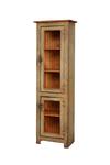 Pine Wood Curio Cabinet