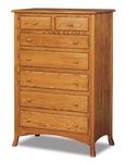 Amish Carlisle Seven Drawer Chest of Drawers