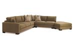 Precedent Jake Sectional with Bumper Ottoman