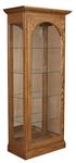 High Curio Cabinet with Four Glass Shelves