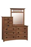 Mission L Dresser with Optional Mirror