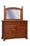 Manero Nine Drawer Dresser with Optional Mirror