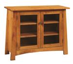 Craftsmen Console with Glass Doors
