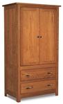 Flush Mission Two Drawer Armoire