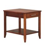 Contemporary End Table with Drawer