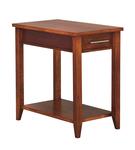 Contemporary Chairside Table with Drawer