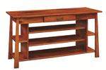 Craftsmen Entertainment Table with Drawer