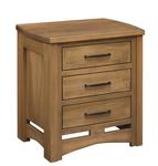 Homestead 3-Drawer Nightstand