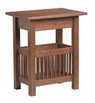 Mission Magazine End Table