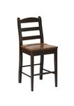 Pine Ladder Back Bar Stool