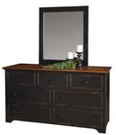 Pine 60" Dresser with Optional Mirror