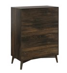Amish Cullen Mid-Century Modern 5-Drawer Chest of Drawers