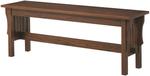 Accent Mission Trestle Bench