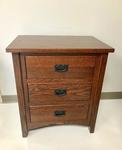 In Stock Oak Night Stand