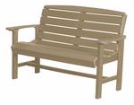 Outdoor Poly Lumber Classic Bench