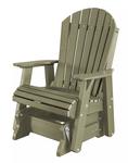Recycled Plastic Eco Poly Single Glider Chair