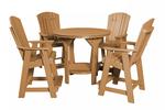 Eco Poly Outdoor Furniture 5 Piece Pub Set