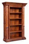 Amish Stonespire 54" Custom Hardwood Bookcase